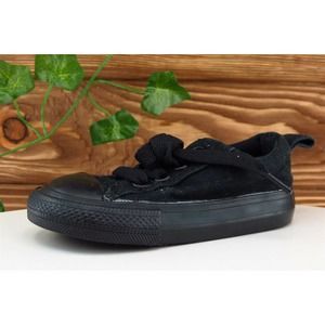 Converse all Star Toddler Boys 5 Medium Black Low‎ Top Fabric